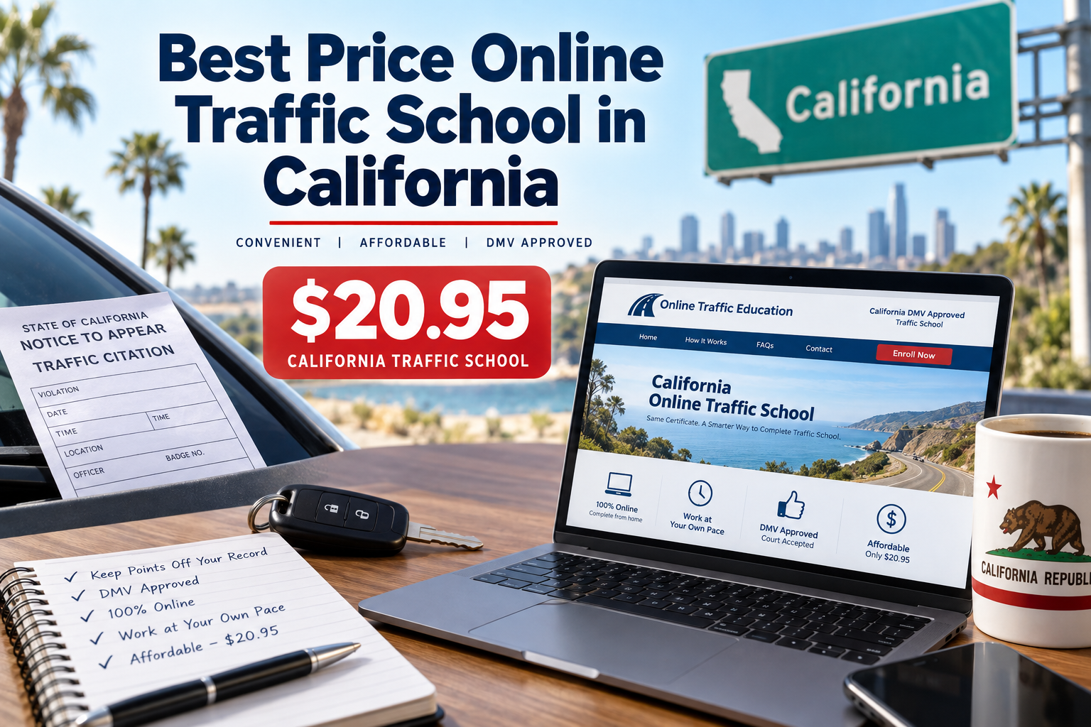 Best Price California Traffic School 20.95 Online